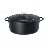 Küchenprofi PROVENCE Bratentop oval Provence Sort d: 31 cm / h: 12 cm / 6,0 L