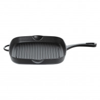 Küchenprofi PROVENCE Grillpande firkantet høj Provence Sort 26x26x4,5 cm