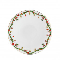 Hutschenreuther Nora Christmas Flad tallerken / Morgenmadstallerken 22 cm
