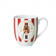 Hutschenreuther Christmas Love Red Kop med hank 0,40 L