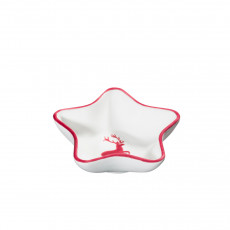 Gmundner Keramik Roter Hirsch Sterneskål Stella d: 14 cm / h: 3,9 cm