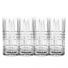Nachtmann Square Longdrinkglas Sæt 4 stk. 0,44 L