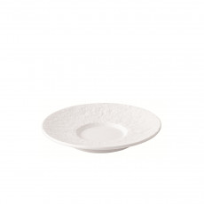 Villeroy & Boch Manufacture Rock blanc Mokka-underkop / Espresso-underkop 12 cm
