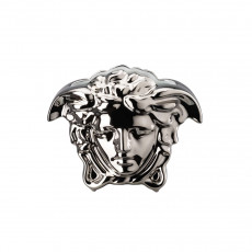 Rosenthal meets Versace Medusa Grande Vase sølv 9 cm