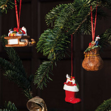 Villeroy & Boch Nostalgic Ornaments Ornamenter gaver - ophæng 6,3 cm sæt 3 stk