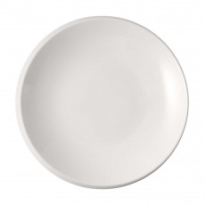 Villeroy & Boch NewMoon Weiß Suppeskål / flad skål 25 cm