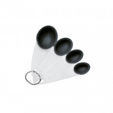 Sambonet Kitchen Gadget - Silikon grau Måleskeer 4 stk.