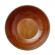 Bitz Gastro black / amber Pastaschale d: 20 cm / h: 6 cm