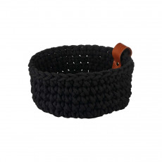 ASA SELECTION Coppa Kuro Sorthæklet kurv d: 20 cm / h: 9,5 cm