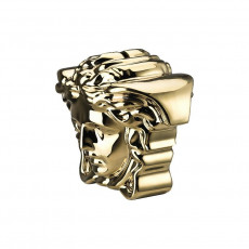 Rosenthal meets Versace Break the bank Sparedåse Medusahoved guld 18x12x14,5 cm
