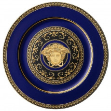 Rosenthal meets Versace Medusa blue Serveringsfad 30 cm