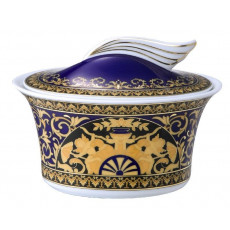 Rosenthal meets Versace Medusa blue Sukkerskål 0,21 L