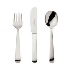 Robbe & Berking Alta 150 g Børnebestik 3-delt. 150 gram massivt forgyldt