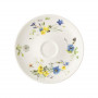 Rosenthal Brillance Fleurs des Alpes Espresso-underkop Coup 11 cm
