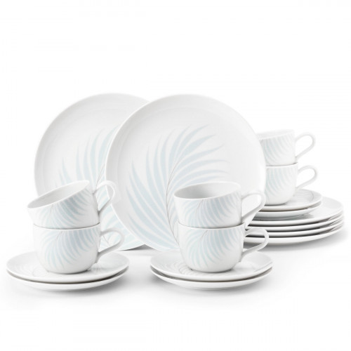 Seltmann Weiden Liberty Mediterranean Juego de café de 18 piezas