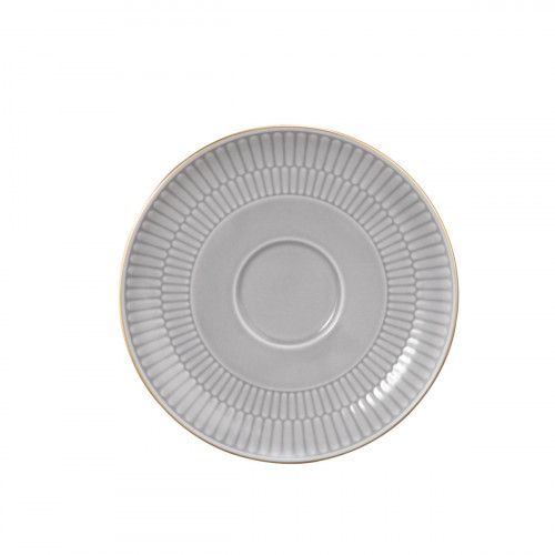 Seltmann Weiden Amina Silbergrau Goldrand Platillo combinado grande 16 cm