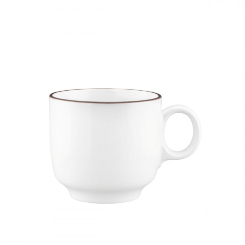 Seltmann Weiden Sento Pure Lines Chocolate Brown Taza de cappuccino 0,30 L