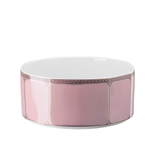 Swarovski x Rosenthal SIGNUM Rose cuenco 25 cm
