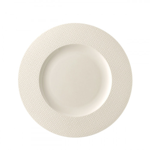 Rosenthal Kumi White tone Plato de desayuno con borde 23 cm