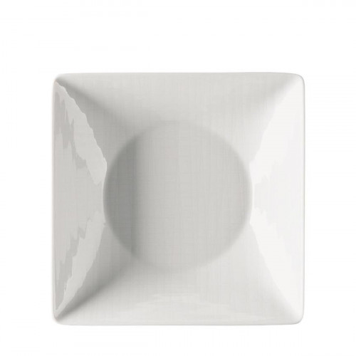Rosenthal Mesh Weiß Plato cuadrado hondo de 20 cm