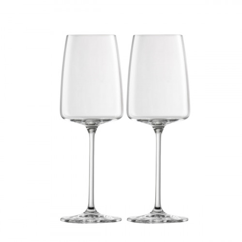 Zwiesel Glas Vivid Senses Copa de vino - Ligero & Fresco 363 ml / h: 222 mm / Juego de 2