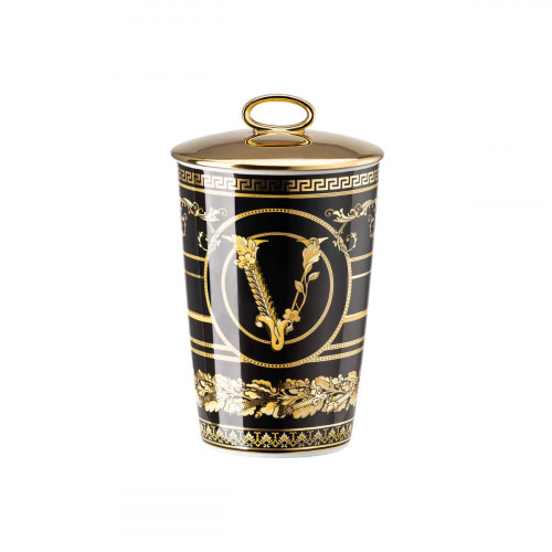 Rosenthal meets Versace Virtus Gala Lámpara de mesa con cera perfumada 2 piezas.