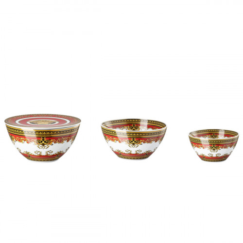 Rosenthal meets Versace Ikarus Medusa Set de cuencos de 4 piezas