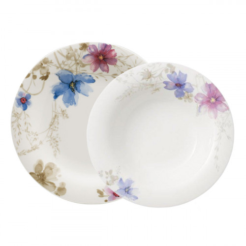 Villeroy & Boch Mariefleur Gris Basic Juego de mesa 12 piezas