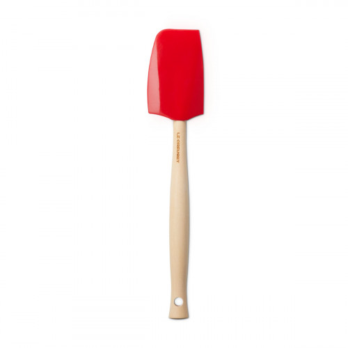 Le Creuset Küchen-Accessoires Silikon Cucharón mediano Craft rojo cereza 28,5 cm