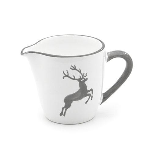 Gmundner Keramik Grauer Hirsch Jarra de leche Gourmet 0,2 L / h: 1,8 cm