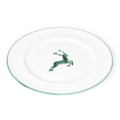Gmundner Keramik Grüner Hirsch Plato gourmet d: 29 cm / h: 2,2 cm