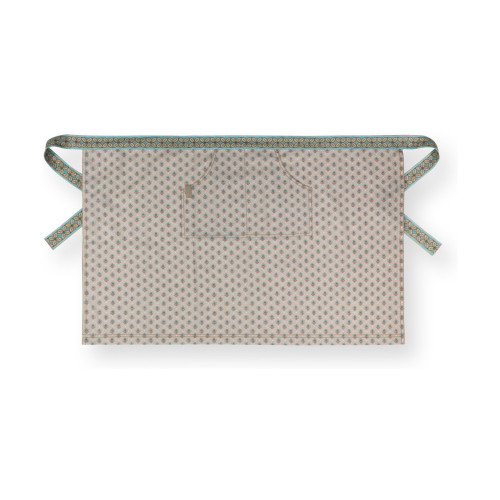 Pip Studio Blooming Tales Blue Delantal 60x100 cm