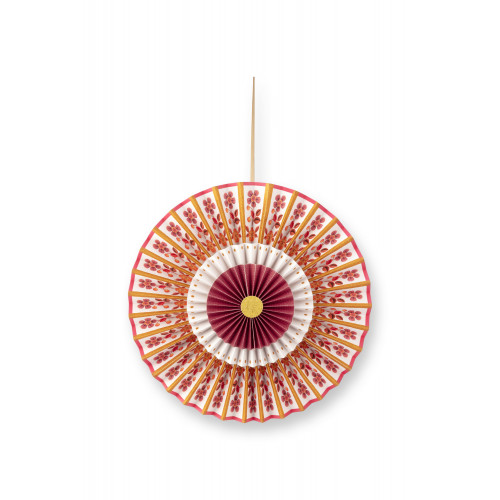 Pip Studio Rosettenpapier rot 35 cm