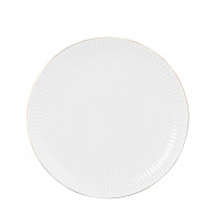 Seltmann Weiden Amina Weiß Goldrand Plato de desayuno redondo 22,5 cm