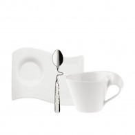 Villeroy & Boch New Wave Caffé Set de cappuccino, 3 piezas