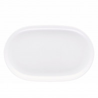 Rosenthal Form 1382 Weiß Plato ovalado 32 cm