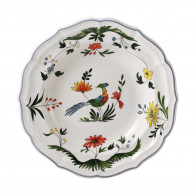 Gien Fayencerie Oiseaux Paradis Plato de sopa 22,5 cm