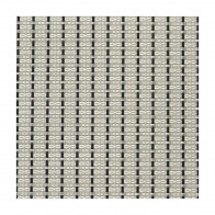 Sambonet Linea Q Tischsets Mantel individual 1 pieza rayas blanco/negro 42x33 cm