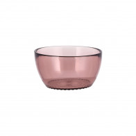 Bitz Kusintha - Glas pink Schale d: 12 cm
