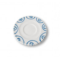 Gmundner Keramik Blaugeflammt Platillo de cappuccino Gourmet d: 14 cm