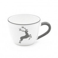 Gmundner Keramik Grauer Hirsch Taza de té Maxima 0,4 L