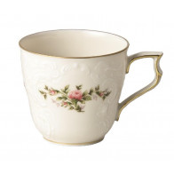 Rosenthal Sanssouci Elfenbein Moosrose neu Taza de café superior 0,21 l