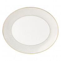 Wedgwood Arris Plato ovalado 33 cm