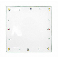 Gmundner Keramik Streublumen Plato cuadrado de 31 cm