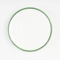 Gmundner Keramik Grüner Rand Plato de café/expreso Gourmet d: 11 cm