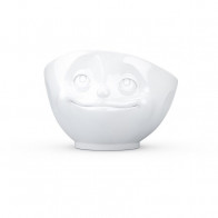 Fiftyeight Products TV Tassen TV Taza de café con leche - Taza blanca aplastada / soñadora 0,5 L