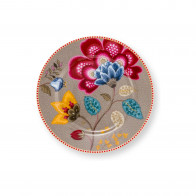 Pip Studio Blooming Tales Khaki Brotteller 17 cm