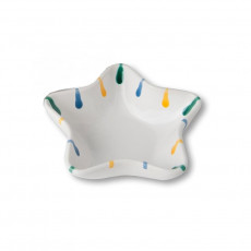 Gmundner Keramik Buntgeflammt Concha de estrella Stella d: 14 cm / h: 3,9 cm