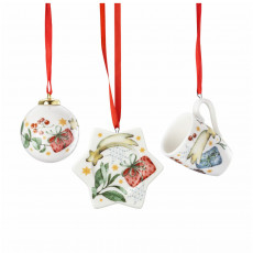 Hutschenreuther Sammelserie Weihnachtslied 2025 Set de mini tazas 3 piezas