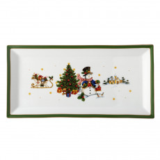 Hutschenreuther Happy Wintertime Placa cuadrada 36 cm